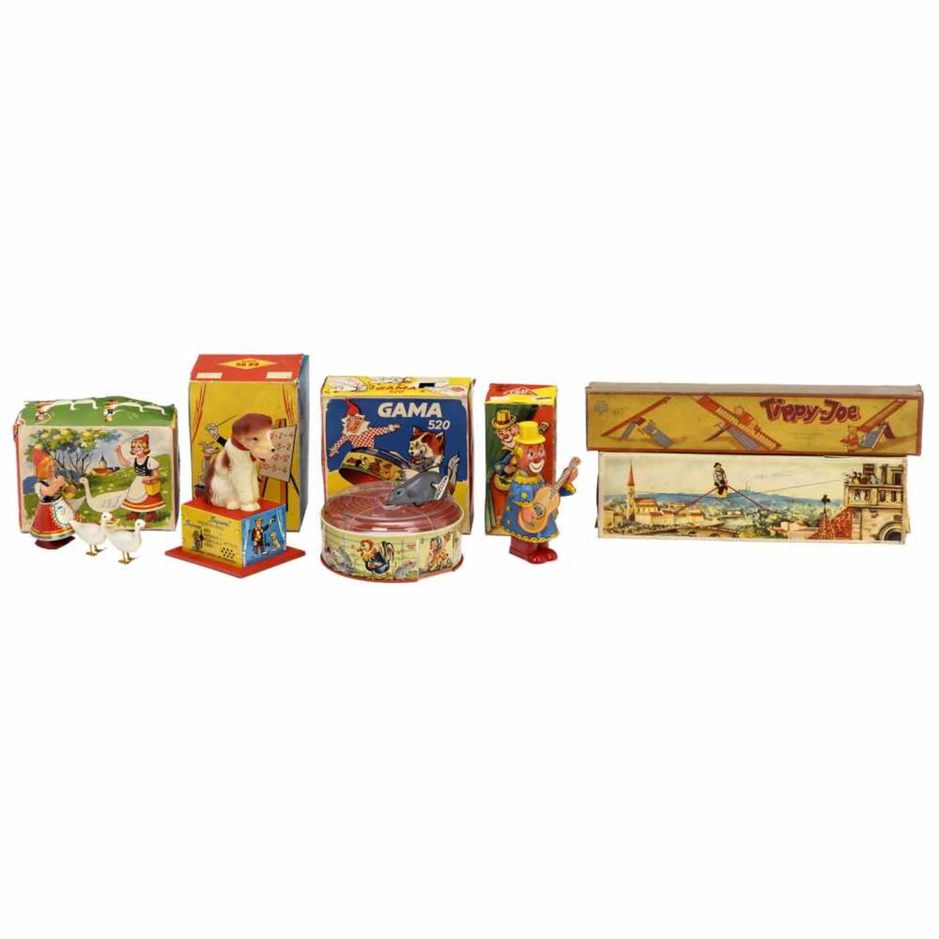 Collection of German Toys, c. 1950-601) "Fips, the Counting Dog", No. HK 580, Hammerer & Kühlwein,