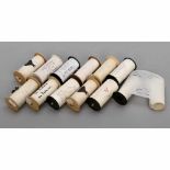 12 Paper Rolls for Trumpet Organs33 notes, suitable for Bruns and Hofbauer organs, 5 ½ in. wide,