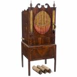 English Chamber Barrel Organ by Pistor, early 19th CenturyMade by Edw. & Jn. Pistor, Organ Makers,