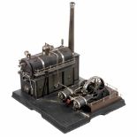 Märklin Horizontal Twin-Cylinder Steam Engine (4161/11), c. 19282 fixed double-action high