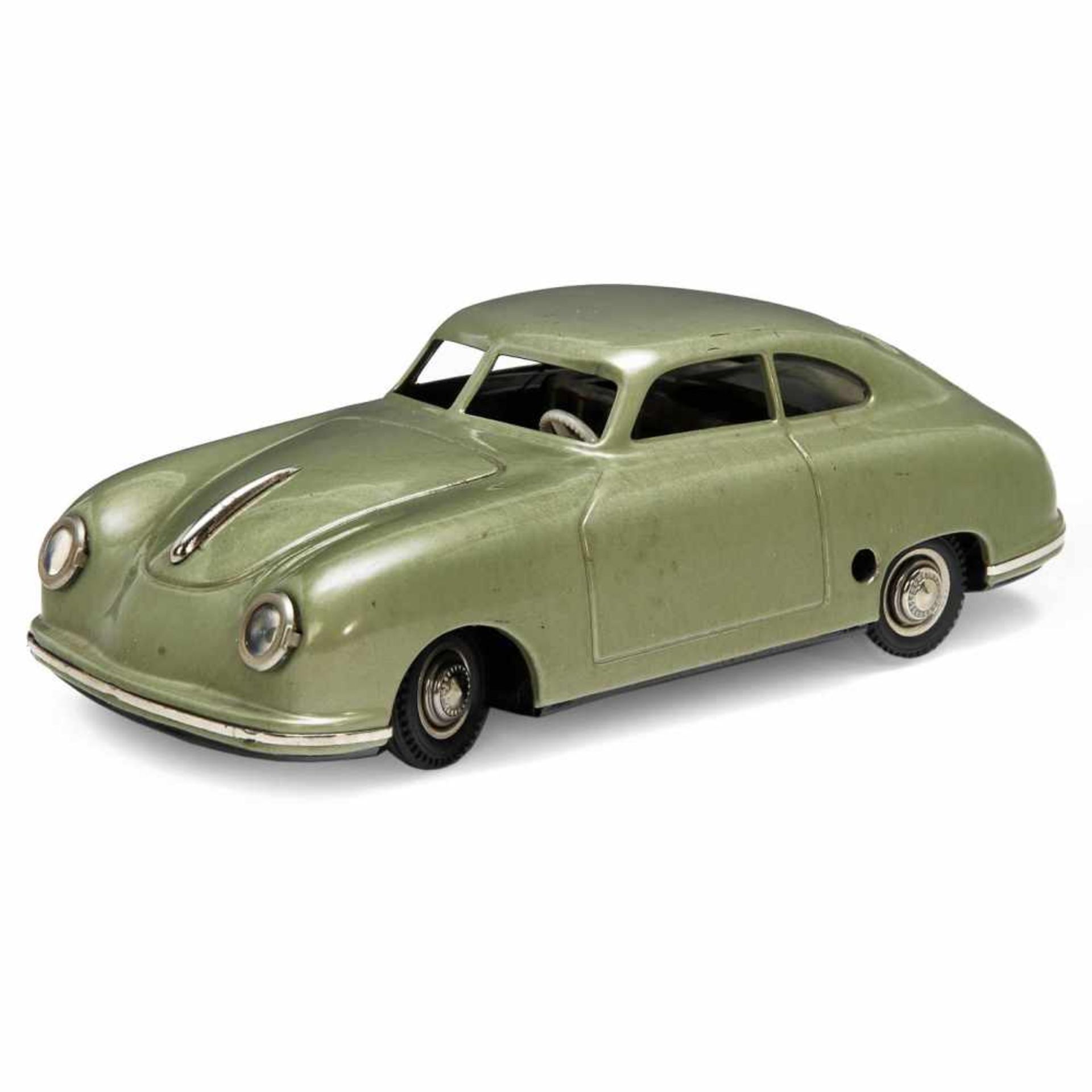 Porsche by Johann Neuhierl, c. 1956JNF - Johann Neuhierl, Fürth, Germany. Metallic-green-painted