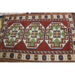 A Kazak rug 185 x 130cm