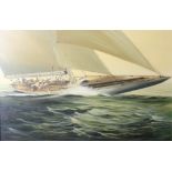 Eric BottomleySailing Oil on canvasSigned lower left, and dated '7960 x 90cm