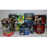 (Star Wars) A collection of boxed toys and figures to include Episode 1 Battle Droid, Micro machines