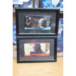 (Star Wars) A collection of signed pictures in frames, to include Carrie Fisher, Dave Prowse,