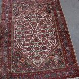 A Belouchi style rug 125 c190cm and another smaller example