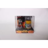 (Star Wars) Target Exclusive Return of the Jedi Boba Fett Figure and Cup/Glass, boxed, Hasbro