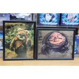 (Star Wars) A collection of signed pictures in frames, mainly from Episode VI Empire Strikes Back,