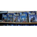 (Star Wars) Attack of the Clones, fifteen figures and an R2D2 signed pack by Kenny Baker, Return