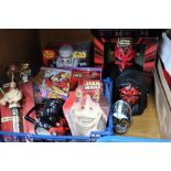 (Star Wars) Episode One Darth Maul Container, Mug, Tins, Spin Tops, figures, magnets, stickers, coin