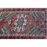 A Bakhtiar rug 132 x 205cm