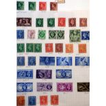 A large collection of British and world stamps, comprising 10 albums and numerous loose stamps.