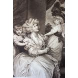 Francesco Bartolozzi (1727-1815) after Sir Joshua Reynolds'Jane Countess of Harrington'Engraving