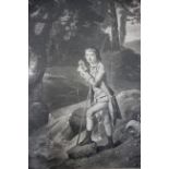 Richard Houston (1743-1822) After Johann Zoffany (1733-1810)'James Sayer - Aged 13 Years' Mezzotint,