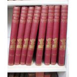 A set of eight volumes of Pictures from 'Punch', published by 'Punch Office', Bouverie Street,
