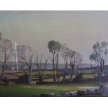 After Samuel John Lamorna Birch, RA, RWS (English, 1869-1955)Cornish Landscape Oil on boardSigned