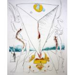 After Salvador Dali (Spanish, 1904-1989)The Open DrawerLimited edition print numbered 42/195Signed