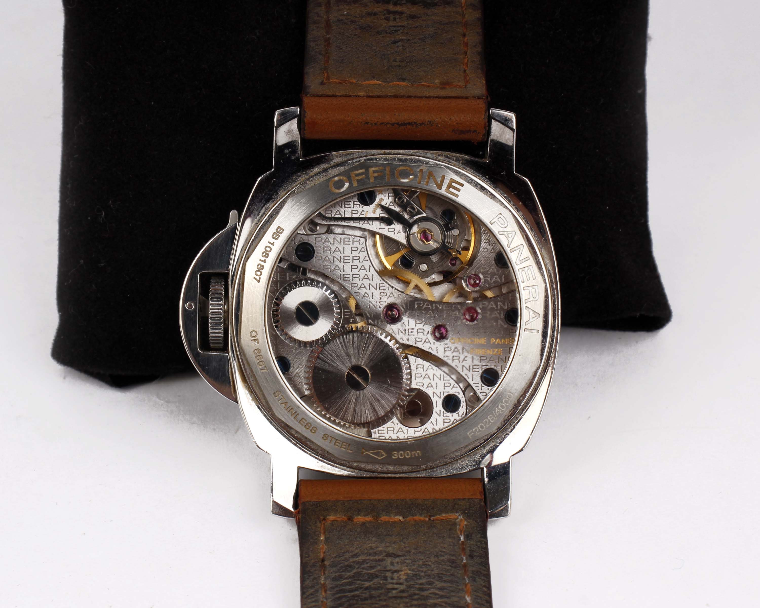 PANERAI: a Luminor 44 Marina gent's stainless steel manual wind wristwatch, ref. OP6567/BB1081807 - Image 2 of 2