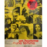 Un Homme et Une Femme - Grand Priz Festival International Cannes 1966Offset posters in colour, 1966,