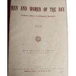 BOOKS. BARRAUD. Men and Women of the Day 1889. Richard Bentley and Sons, 1889. With portraits by