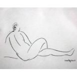 Amedeo Modigliani (Italian, 1884-1920)Reclining NudeEtchingSigned in the plate lower left10 x 14.5cm