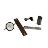 Militaria. A small collection of military aviation items to include a precision military compass