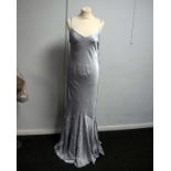 A ghost dress. Hollywood Bella Dress in silver lake.