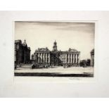 Henry Rushbury R.A., R.E. (1889-1968) Prisons and Assize Courts, York Etching Signed in pencil lower