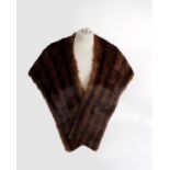 1960's mink fur stole