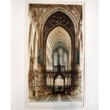 E. W. Sharland (1884-1967)Salisbury CathedralEtching Signed lower right40 x 22cmTogether with Joseph