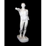 A large plaster anatomical figure of a man, 74cm(H)