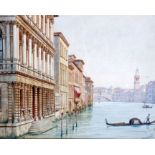 R. S. Lemmo (19th century)'Venice - Palazzo Rezzonico'WatercolourSigned lower right23 x 34cm