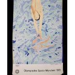 A collection of 8 coloured lithographs from the 1972 Summer Olympic Games, 'Olympische Spiele