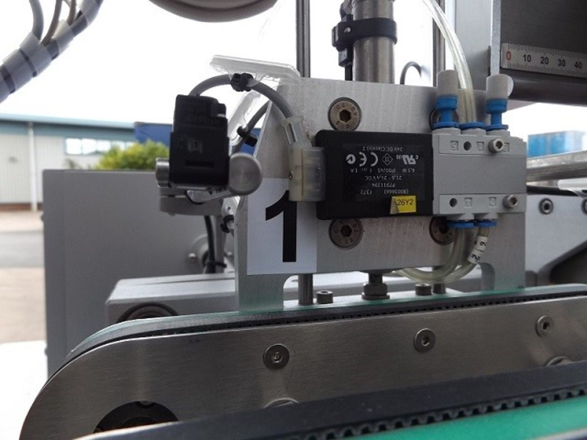 Pauer (Germany) Tamper Evident/Vignette Labeller. - Bild 16 aus 18