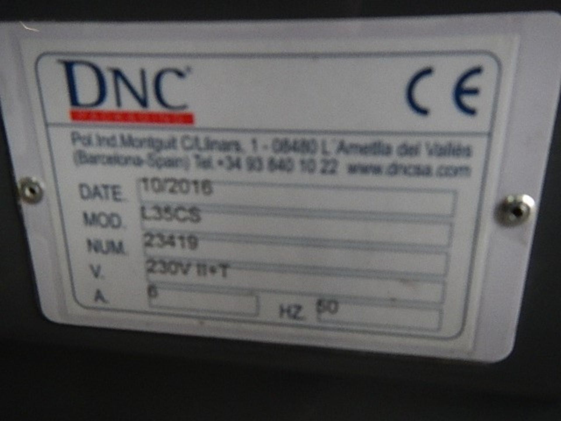 DNC model L35CS case taper for top sealing only. S - Bild 4 aus 13