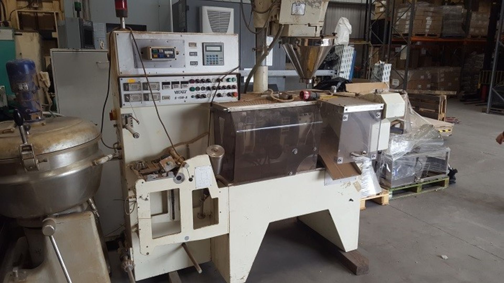 Volpak S-130-D Sachet Machine Can run in simplex o