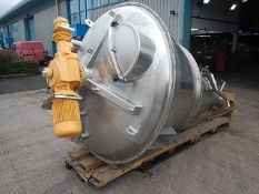 Nauta conical screw mixer designed for batch mixin