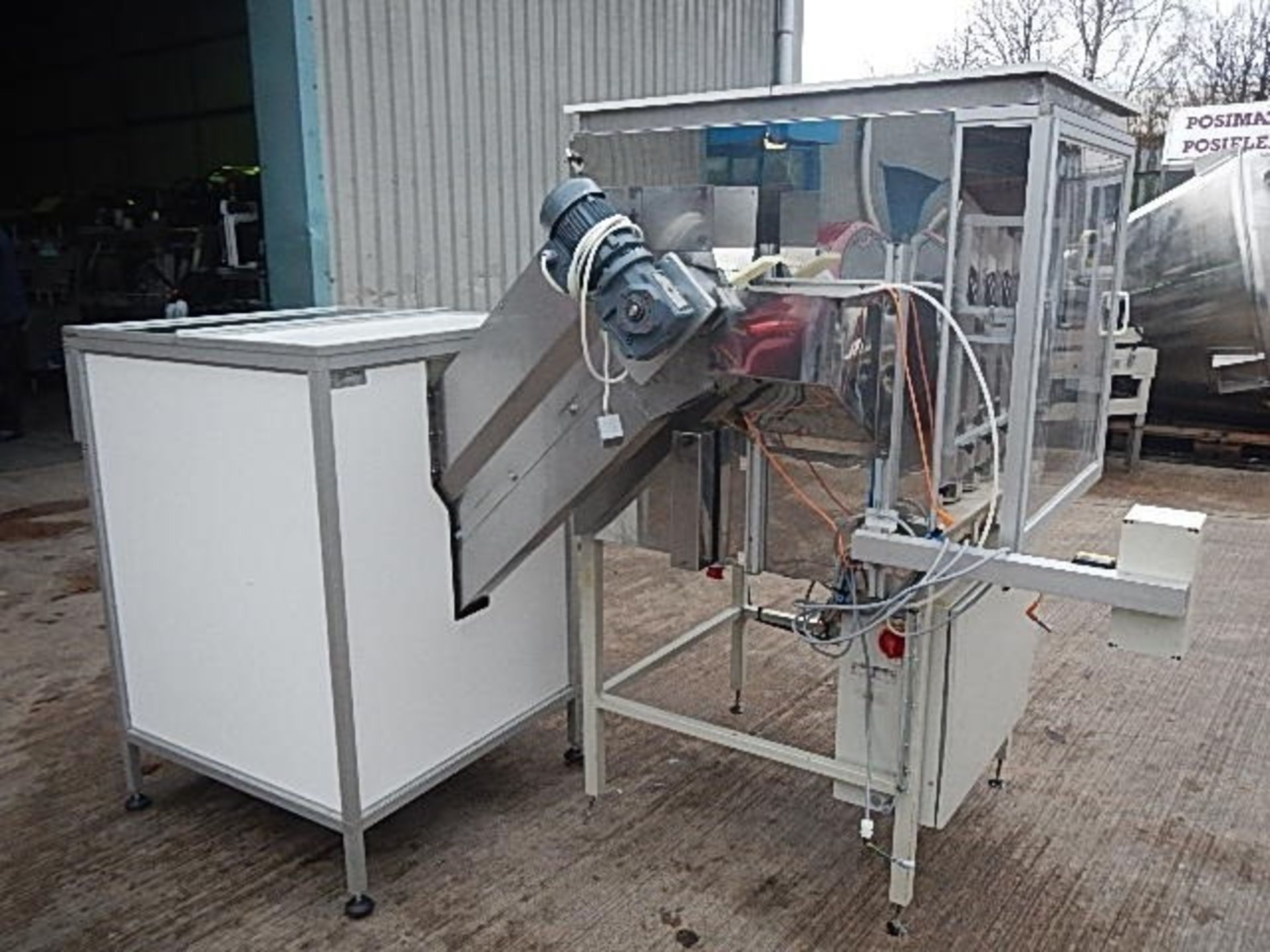 Fleximatic 5000 bottle unscrambler with hopper and - Bild 5 aus 8