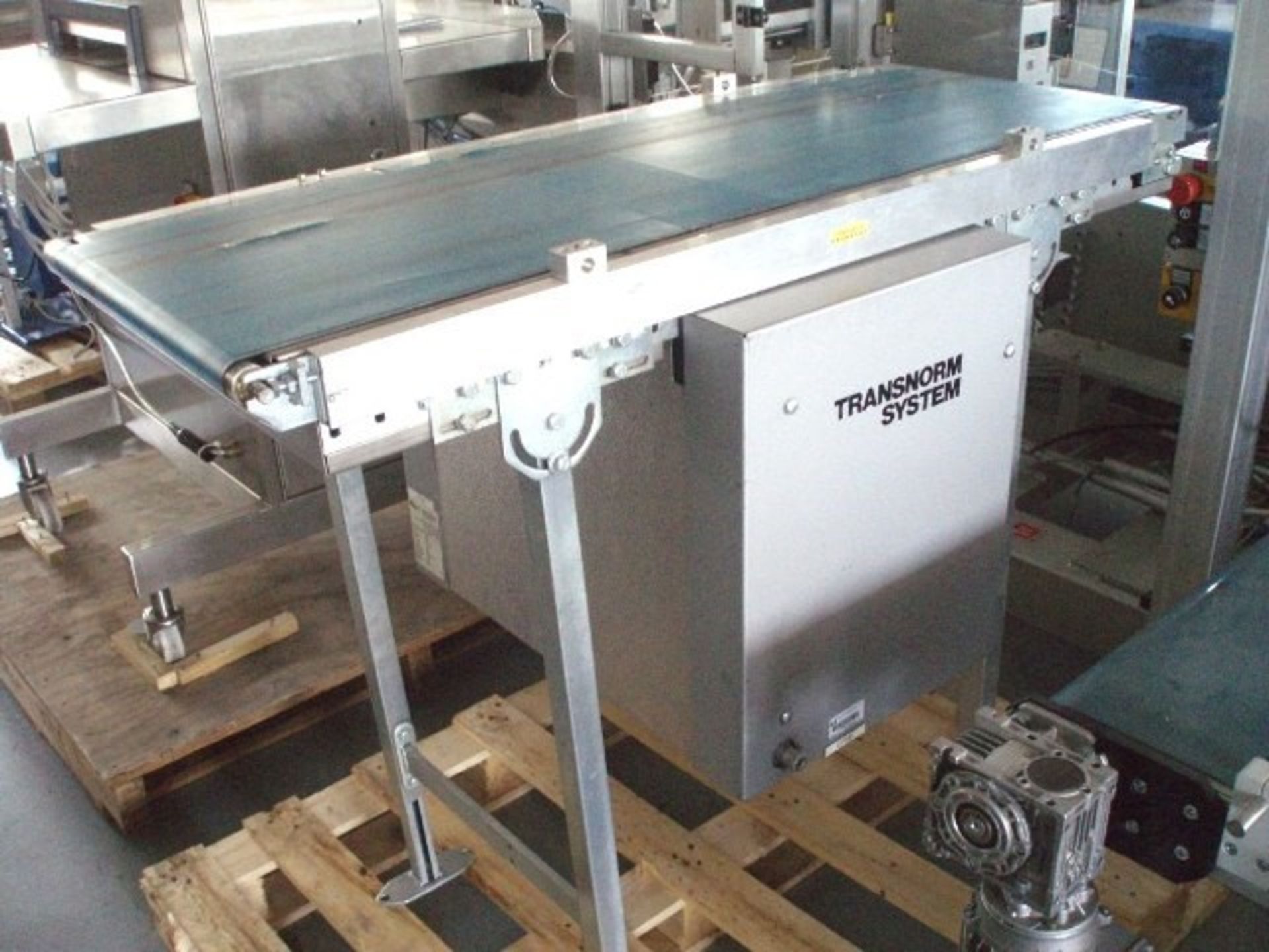 Transnorm System TS1100 belt type KT66 conveyor. Y