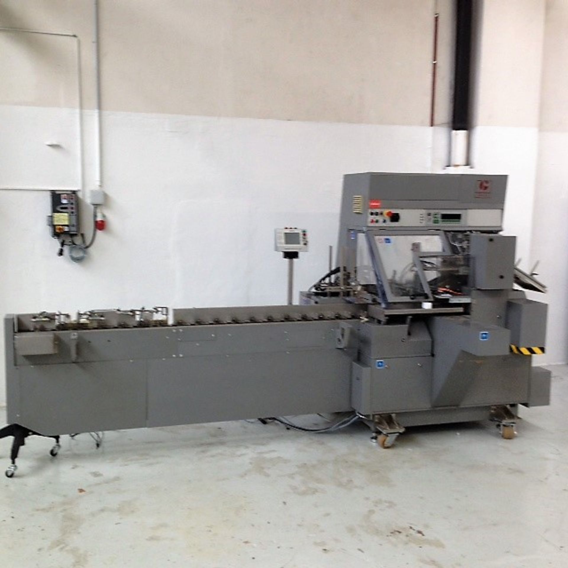 Marchesini Cartoner Machine details: Carton erecti