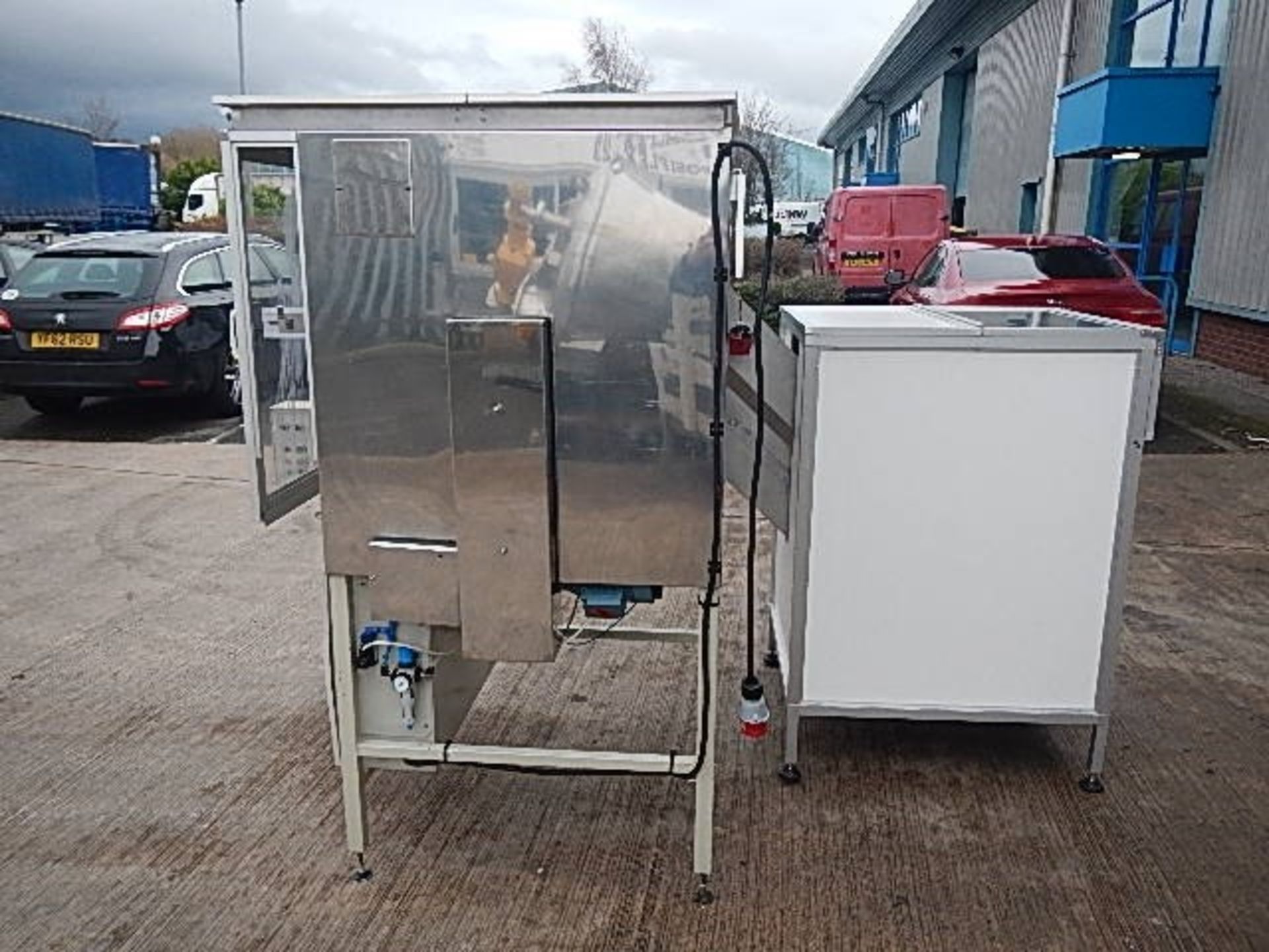 Fleximatic 5000 bottle unscrambler with hopper and - Bild 8 aus 8