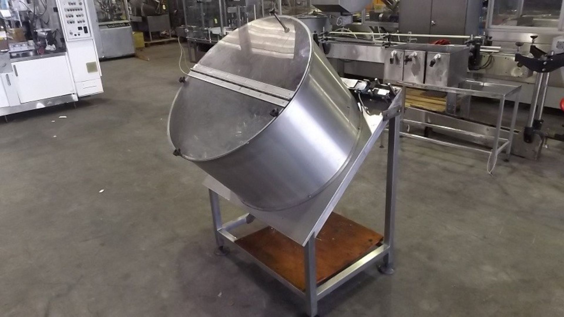 Stainless steel unscrambler for bottles. Machine s - Bild 2 aus 4