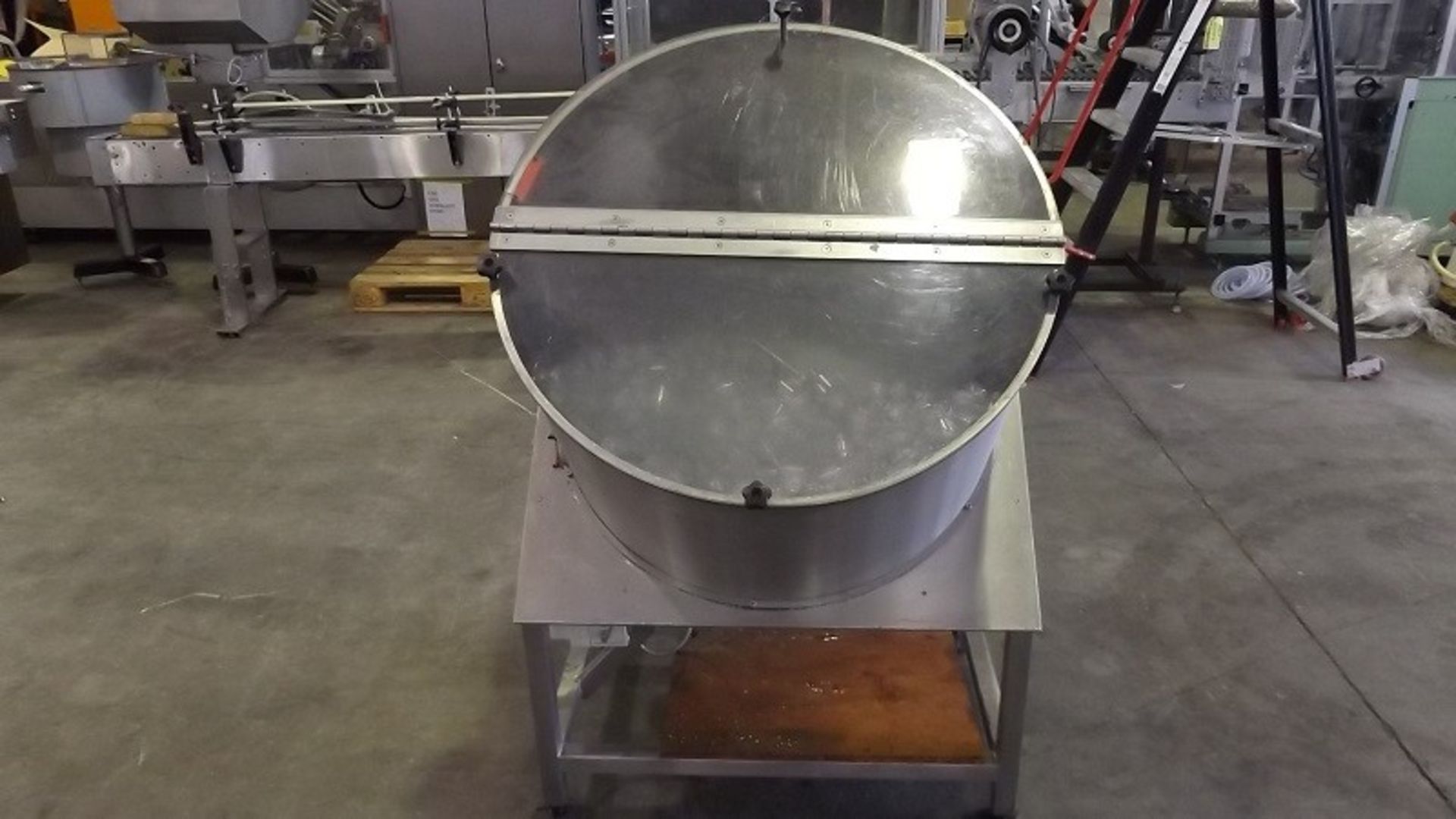 Stainless steel unscrambler for bottles. Machine s