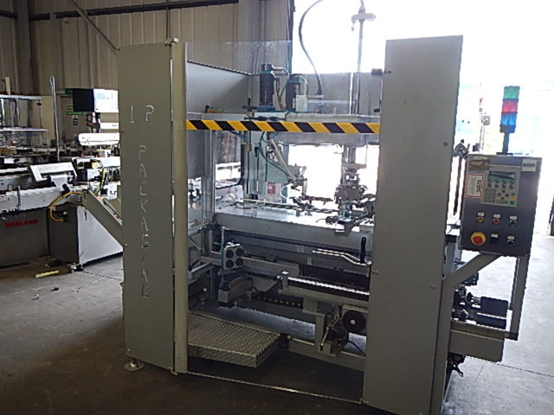 LP Packaging Ltd model C20 vertical case packer fo