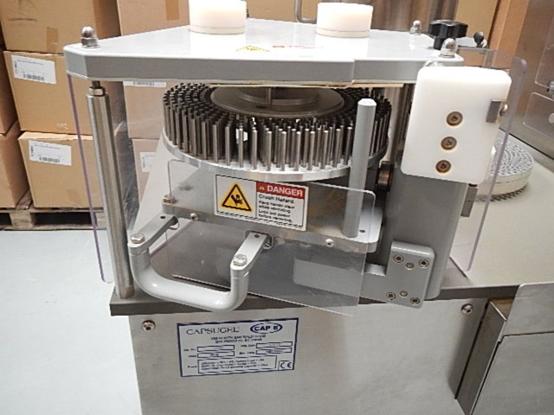 Capsugel model CAP-8 semi automatic production sca - Image 2 of 13