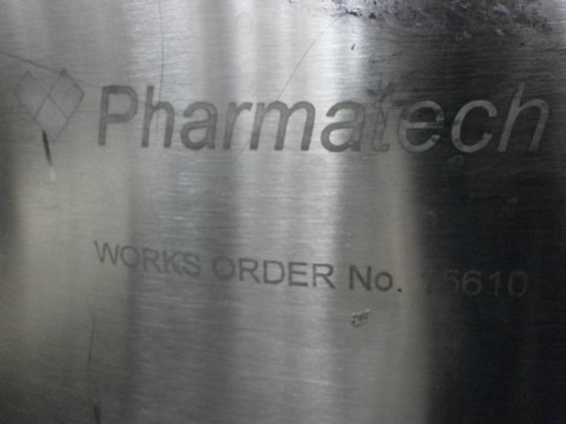Pharmatech stainless steel drum on mobile base. Located in Corby - Image 2 of 4