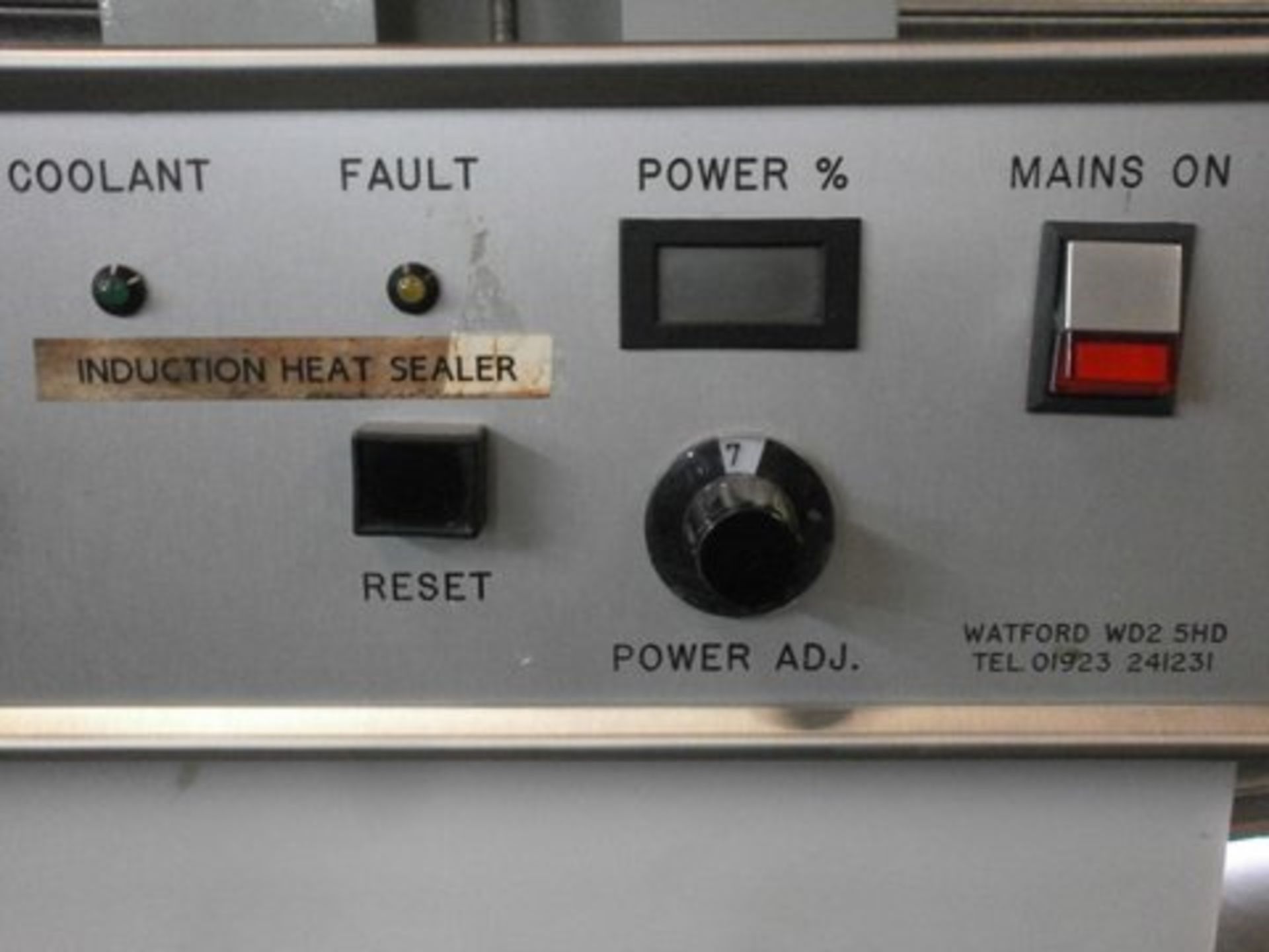 Relco Induction Sealer MICS 1.4. Located in Corby - Image 6 of 9