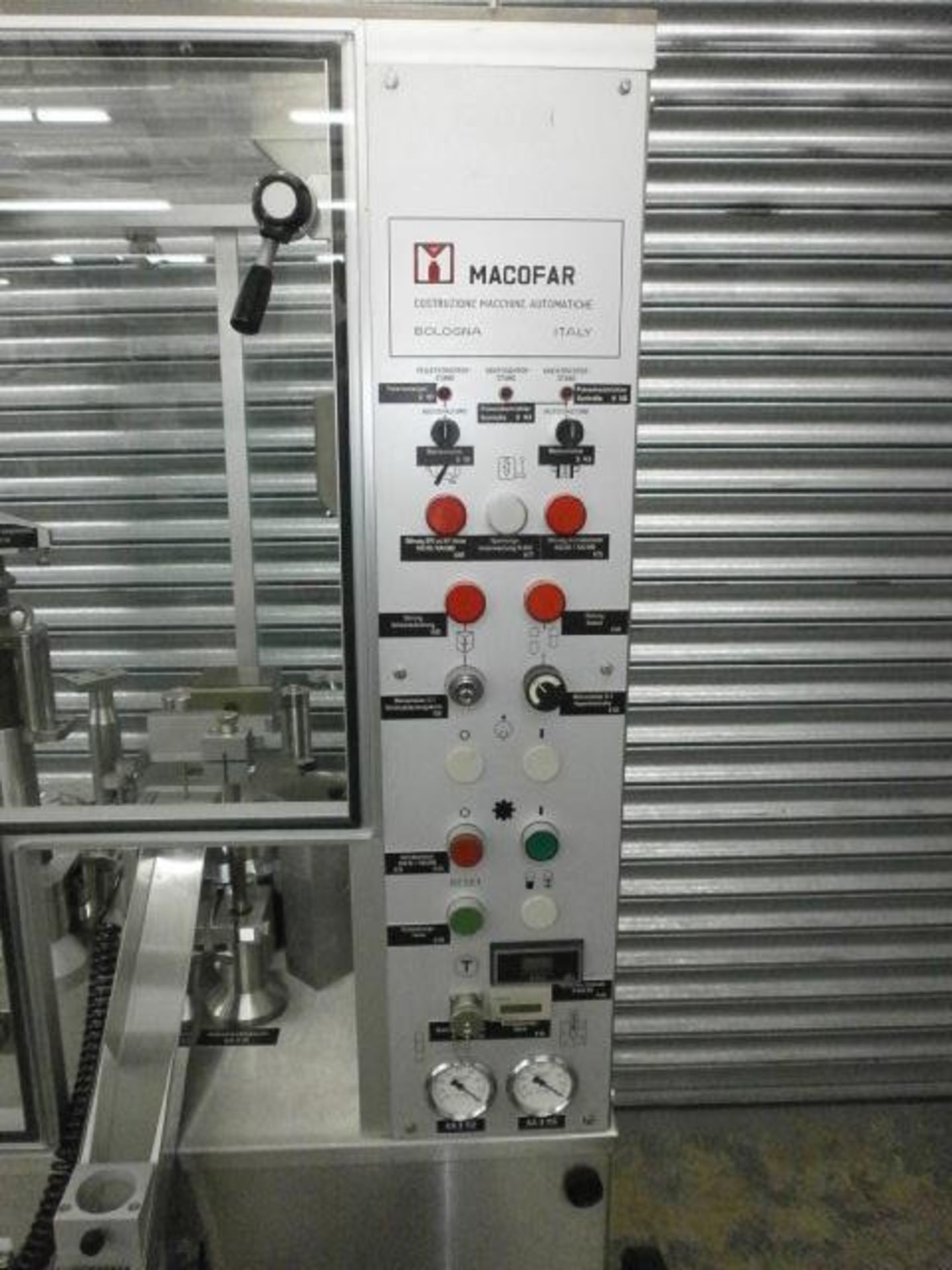 Macofar Capsule Filler Model: MT5 Serial No: 220.0 - Bild 3 aus 11