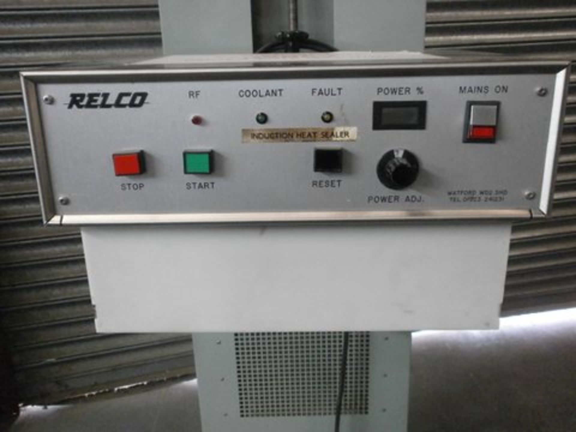 Relco Induction Sealer MICS 1.4. Located in Corby - Bild 3 aus 9