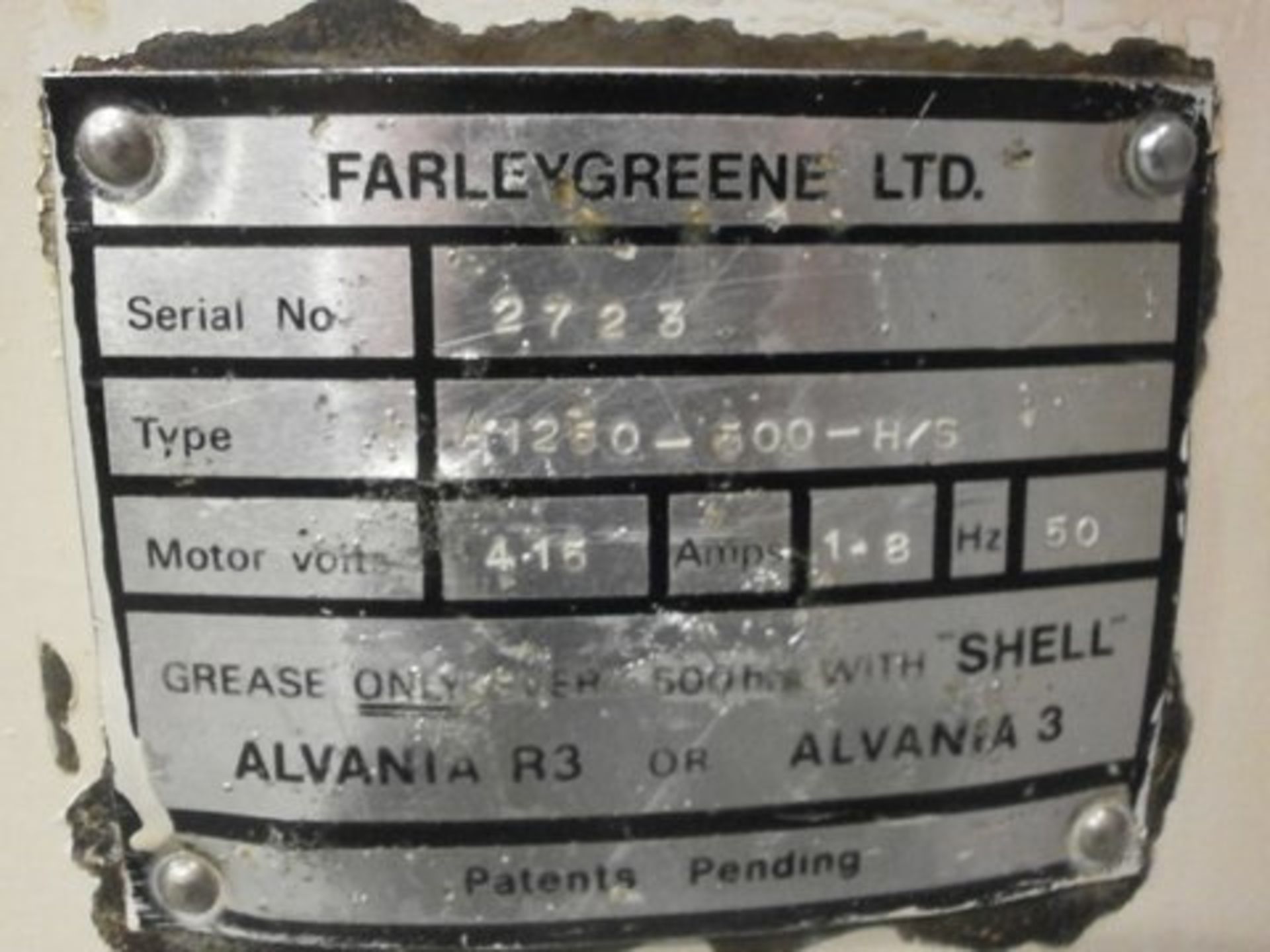 Farley Greene Sieve No sieve mesh. Located in Corby - Image 3 of 5